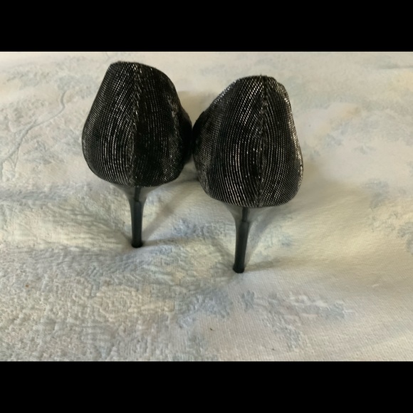 Roberto Vianni Black\silver metallic high heels - Picture 3 of 4